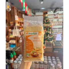 Hạt Kê Hữu Cơ Markal 500gr - Không Gluten, Giàu Đạm, Tăng Cường Tiêu Hóa, Nhập Khẩu Pháp, Chứng Nhận Hữu Cơ AB