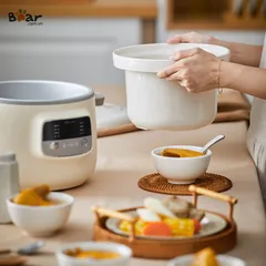 [THANH LÝ] Lõi Nồi Sứ 3 Lít Dùng Cho Model Bear D30H5, D30E2, BlueStone SCB-6123, Ruột Nồi Sứ Nhiệt Trực Tiếp 3L