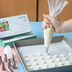 Set 10 Túi Bắt Kem Nilon Cao Cấp - Dụng Cụ Làm Bánh và Xúc Xích DIY Tiện Lợi cho Người Nội Trợ