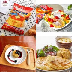 Bột Làm Bánh Pancake Morinaga 600GR - Date 8/2026, Bột Làm Bánh Rán, Bột Làm Bánh Doraemon Có Tách Lẻ (Date 30.09.2026)
