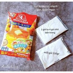 Bột Làm Bánh Pancake Morinaga 600GR - Date 8/2026, Bột Làm Bánh Rán, Bột Làm Bánh Doraemon Có Tách Lẻ (Date 30.09.2026)