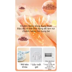 Gối Bàn Tay Vỗ Mông Cho Bé, Gối Vỗ Về Trấn An Giúp Bé Ngủ Ngon, Chống Giật Mình