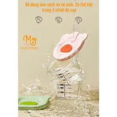 Hũ Thủy Tinh Có Nắp Đậy LockNLock/Mum Bé Bé 200-230ml, Chia Vạch MumBébé Cao Cấp, Hũ LockandLock LLG508S3