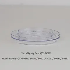 Cối Thủy Tinh Máy Xay Bear 0.6L QSJ-B02U2/B02R1/B02Y5/B02X5 - Phụ Kiện Thay Thế Dùng Cho Máy Xay Thực Phẩm Gia Đình