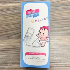 Dụng Cụ Hút Mũi Nasal Kéo Tay Cao Cấp - Lực Hút Mạnh, An Toàn Cho Bé, Nhựa Nguyên Sinh, Dễ Sử Dụng