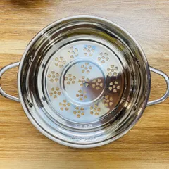 Xửng hấp đồ ăn inox 304 chuẩn xịn size 17-18cm