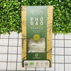 [ Date 12/2025] - Bún Gạo/Phở Hữu Cơ Hoa Sữa - Bún Gạo Trắng Organic 250gr/hộp, Phở ăn Liền Organic 60grx6 Gói Nhỏ