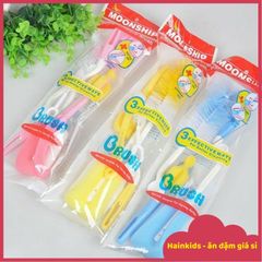 Bộ Cọ Rửa Bình Sữa 4 Chi Tiết - Cọ Bọt Biển, Cọ Núm Bình, Phụ Kiện Dụng Cụ Cho Mẹ Và Bé