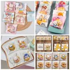 Combo 100 Túi OPP Dán Miệng Đựng Bánh Cookie & Quà Tặng - Kích Thước Đa Dạng, Chất Liệu Cao Cấp, Dễ Sử Dụng