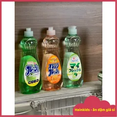 Nước Rửa Chén Hữu Cơ Nội Địa Nhật Rocket 600ml, Nước Rửa Chén Trung Tính, An Toàn, Nước Rửa Chén Bát ăn Dặm, Rửa Rau Củ 507484