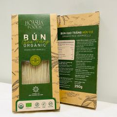Bún Tươi Hữu Cơ Organic Sấy Khô Hoa Sữa. Bún Gạo Trắng Hoa Sữa Hương Vị Tươi Ngon, Đảm Bảo Chất Lượng (Date 12/2025)
