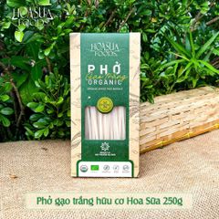 Bún Tươi Hữu Cơ Organic Sấy Khô Hoa Sữa. Bún Gạo Trắng Hoa Sữa Hương Vị Tươi Ngon, Đảm Bảo Chất Lượng (Date 12/2025)