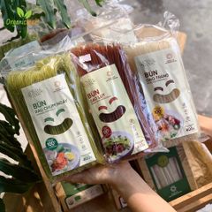 Bún Tươi Hữu Cơ Organic Sấy Khô Hoa Sữa. Bún Gạo Trắng Hoa Sữa Hương Vị Tươi Ngon, Đảm Bảo Chất Lượng (Date 12/2025)