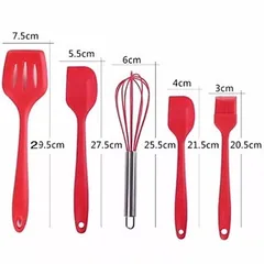 Bộ Dụng Cụ Làm Bếp Silicon Chịu Nhiệt 11 Món - Dụng Cụ Nấu Ăn Chống Dính, Thiết Kế Tiện Dụng, An Toàn Cho Sức Khỏe