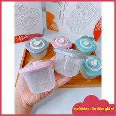 Hộp Trữ Đông BeChoice 120ml - Đựng Đồ Ăn Dặm An Toàn Cho Bé, Có Van Ghi Nhớ Ngày Tháng, Chất Liệu Cao Cấp, Tiện Dụng