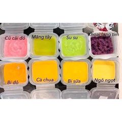 Bộ Hộp Trữ Đông COCO BEAR  - Đồ Ăn Dặm Cho Bé, Chịu Nhiệt 50ml và 100ml - Tiện Lợi và Dinh Dưỡng