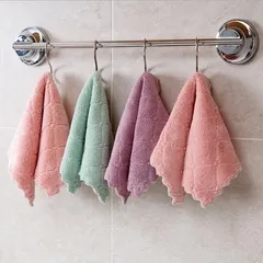 Khăn Lau Bếp, Khăn Lau Bếp đa Năng Tiện Lợi, Hạn Chế Bụi, Thấm Hút Tốt Khăn Lau Tay 2 Mặt Siêu Thấm Lau Bát Lau Chén đĩa