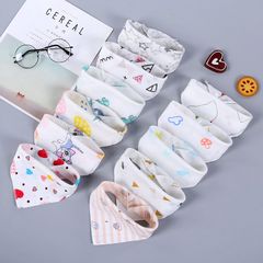 Yếm Tam Giác Dễ Thương Cho Bé - Khăn Yếm Xô 2 Lớp Có Cúc Bấm, Mềm Mại, Thấm Mồ Hôi, An Toàn Chobe, Hàng Carter