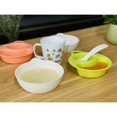 Bát ăn chia khay Paku cho bé - Đồ dùng ăn dặm Nhật Bản, chất liệu cao cấp, an toàn, tiện lợi phân chia khẩu phần ăn cho trẻ.