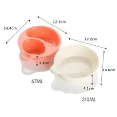 Bát ăn chia khay Paku cho bé - Đồ dùng ăn dặm Nhật Bản, chất liệu cao cấp, an toàn, tiện lợi phân chia khẩu phần ăn cho trẻ.