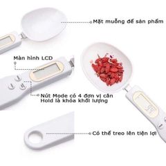 Thìa Cân Tiểu Ly 500g Siêu Nhạy - Cân Thực Phẩm Độ Chính Xác 0.1g, Phụ Kiện Bếp Dành Cho Bánh Và Pha Chế