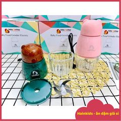 Cối Thủy Tinh 0.3L cho Máy Xay Mini Baby Duckyy - Phụ Kiện Thay Thế An Toàn Vệ Sinh, Dùng Được Nhiều Model