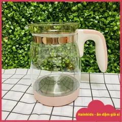 [PHỤ KIỆN] Bình Thủy Tinh Coco Bear, Bình Thay Thế Dùng Cho ấm đun Nước Pha Sữa CocoBear Không Kèm Nắp