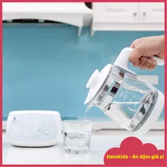 [PHỤ KIỆN] Bình Thủy Tinh Coco Bear, Bình Thay Thế Dùng Cho ấm đun Nước Pha Sữa CocoBear Không Kèm Nắp