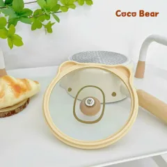 Nắp Thủy Tinh Dùng Cho Nồi Gấu Cocobear, Nắp Gấu đường Kính 16cm
