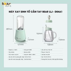 Cối Thay Thế Máy Xay Bear D04B1/D04E2/D04H5/C04F1