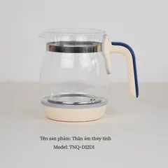 Nắp Đậy Bình Đun Thủy Tinh Bear 1,3L WW-4H12W - Phụ Kiện Thay Thế Cho Ấm Đun Nước Pha Sữa, Đồ Gia Dụng Nhà Bếp