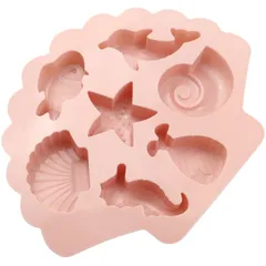 Khuôn Silicon 4D Hình Động Vật Biển - Dùng Đổ Socola, Kẹo Dẻo, Thạch, Pudding - An Toàn, Dễ Vệ Sinh, Chịu Nhiệt Từ -40 đến 230°C