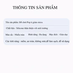 Pop It Giá Rẻ, Đồ Chơi Bóp Tay Xả Stress, Bóp Bong Bóng Nhiều Màu Sắc Giảm Căng Thẳng, Quà Tặng Cho Bé, đồ Chơi Cho Bé