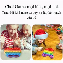 Pop It Giá Rẻ, Đồ Chơi Bóp Tay Xả Stress, Bóp Bong Bóng Nhiều Màu Sắc Giảm Căng Thẳng, Quà Tặng Cho Bé, đồ Chơi Cho Bé