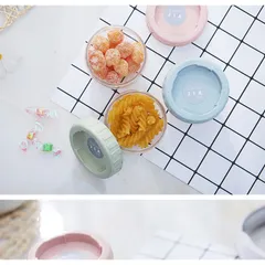 Hộp Đựng Thực Phẩm Chồng - Hũ Đựng Interlock Nhựa Trong, Phù Hợp Để Lưu Trữ Thực Phẩm, Đậu Hạt, Yến Mạch, Nui Mì, Đồ Ăn Dặm Cho Bé