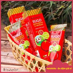 Sốt Cà Chua Hữu Cơ Cho Bé Bio Junior 150g, Sốt Cà Chua Hữu Cơ BioJunior Cho Bé ăn Dặm, Thơm Ngon Nui, Cá, Tôm... Sốt Cà