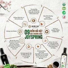 Nước Tương đậu Nành, Nước Tương đậu đen Hữu Cơ Organic Sauce, Nước Tương Giảm Mặn JoySpring Cho Bé, Vegan (Date 7/2026)