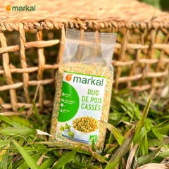 [Date 9.2025] Đậu Hà Lan Xanh Vàng Hữu Cơ Markal 500g , Có Tách Lẻ, Đậu Hà Lan Organic Giàu Dinh Dưỡng Tốt Cho Bé ăn Dặm