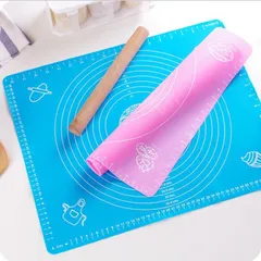 Thảm Silicon Nhào Bột, Tấm Lót Cán Bột Chống Dính Chuyên Dụng Tiện Lợi - Có Thang Đo Tiện Dụng