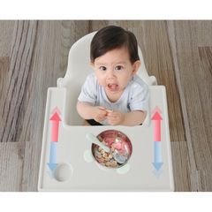 Ghế Ăn Dặm Coco Bear 2 Tư Thế Cao Thấp - An Toàn, Dễ Vệ Sinh, Chất Liệu Nhựa Nguyên Sinh, Chân Sắt Vững Chắc cho Bé từ 6 Tháng đến 3 Tuổi