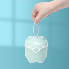 Hộp Đựng Sữa Bột Cao Cấp TGM - Hộp Chia Đồ Ăn Dặm An Toàn Có Quai Xách và Thìa Tiện Lợi cho Bé Mỗi Ngày