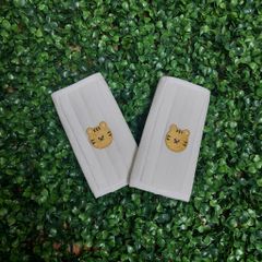 Bọc Dây Đai An Toàn Ghế Ăn Dặm & Xe Đẩy Em Bé - Mềm Mại, Dễ Vệ Sinh, Họa Tiết Dễ Thương Phong Cách Hàn Quốc