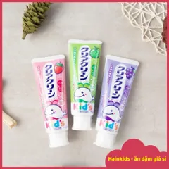 Kem Đánh Răng Trẻ Em KAO Kid's - Kem Đánh Răng KAO Cho Bé Đủ Vị Trái Cây Hơi Thở Tươi Mát 70gr Xuất Xứ Nhật Bản