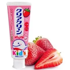 Kem Đánh Răng Trẻ Em KAO Kid's - Kem Đánh Răng KAO Cho Bé Đủ Vị Trái Cây Hơi Thở Tươi Mát 70gr Xuất Xứ Nhật Bản