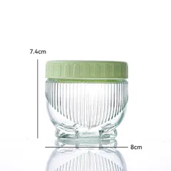Hũ Thủy Tinh Chứa Thực Phẩm, Ngũ Cốc, Thiết Kế Tiện Lợi, Chống ẩm Có Thể Xếp Chồng Lên Nhau, Chất Liệu An Toàn