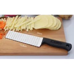 Dao Lượn Sóng KIWI Cắt Đồ Dặm Cho Bé - Dùng Tạo Sóng Cho Rau Củ Quả, Rau Câu, Thạch, Khúc Bạch