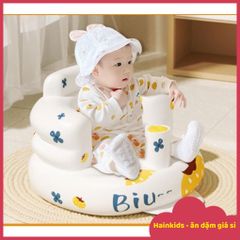 Ghế Hơi Tập Ngồi Có Nhạc Kiểu Dáng Hàn Quốc - Ghế Phao Đa Năng Cho Bé Gái & Bé Trai, Thoải Mái & Tiện Lợi