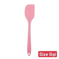 Phới Dẹt Silicon Đầu Vát - Cây Vét Bột Trộn Bột, Trét Kem Làm Bánh, An Toàn Khi Chiên Xào, Chất Liệu Chịu Nhiệt, Màu Sắc Ngẫu Nhiên