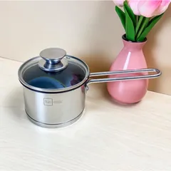 Quánh Inox Phủ Chống Dính Fivestar Cao Cấp, Size 12cm/14cm - Dùng Được Bếp Từ, An Toàn Cho Bé, Tiện Dụng Cho Mẹ