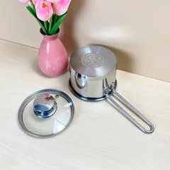 Quánh Inox Phủ Chống Dính Fivestar Cao Cấp, Size 12cm/14cm - Dùng Được Bếp Từ, An Toàn Cho Bé, Tiện Dụng Cho Mẹ